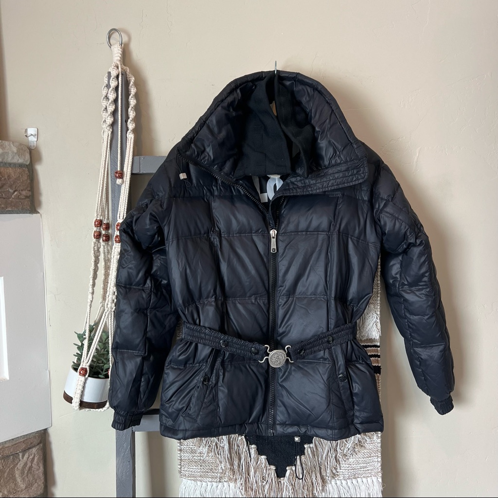Diesel Real Down Womens Belted Jacket